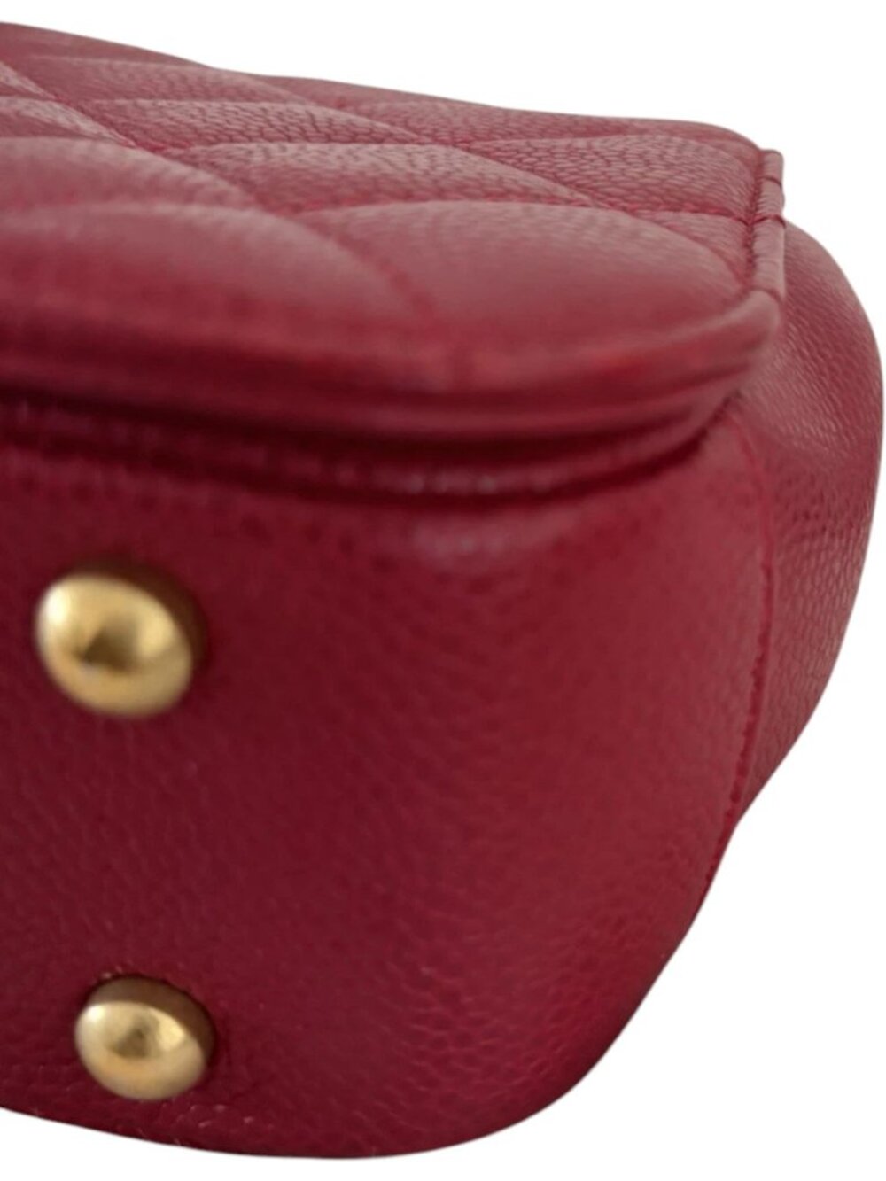 9292927CQ (S6) Chanel Crossbody Bag Red Caviar Skin - Picture 8 of 11